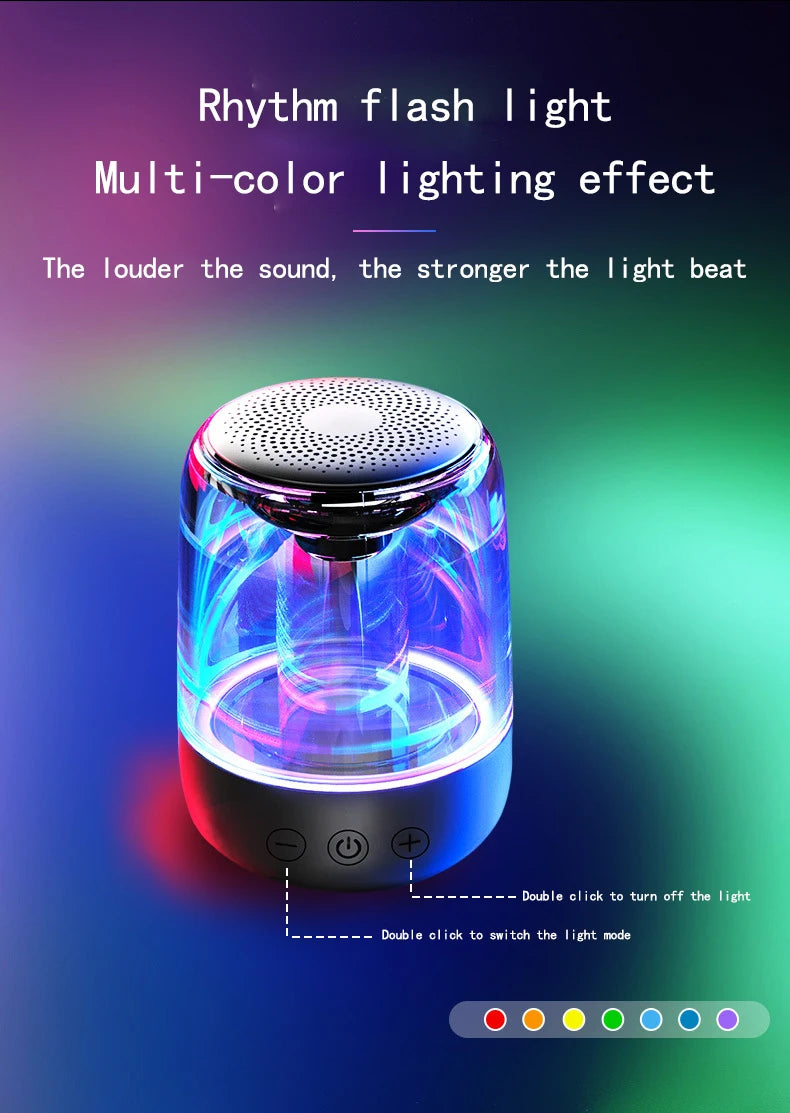 Portable Speaker with TWS, Bluetooth , Balanced Bass, IPX7 Waterproof for All Phone, Outdoor,for Laptop PC