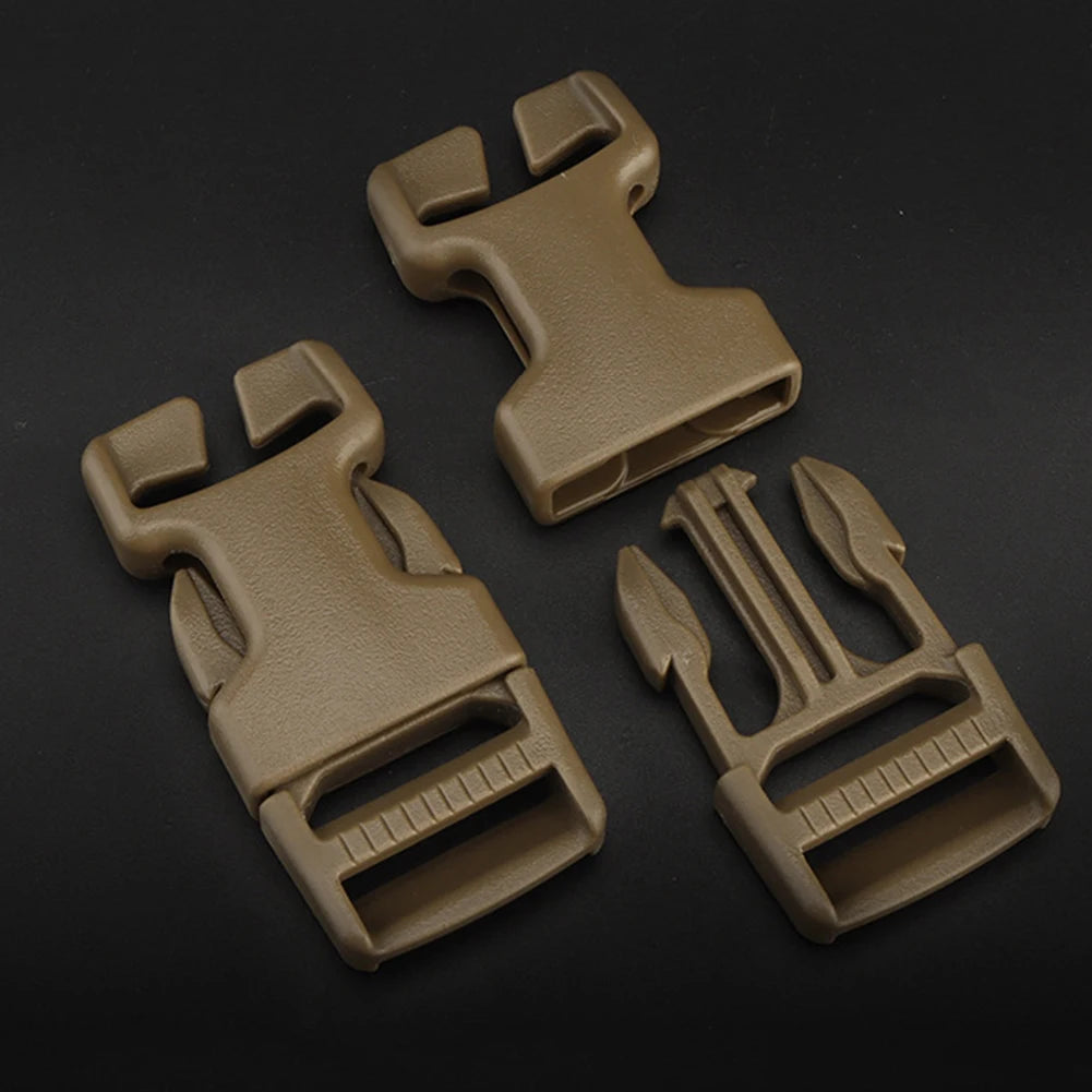 2/4pcs SRB Mount Webbing Buckle Clip Tactical Quick Attach Backpack Buckle Modular Attachment Detachable for Hunting Belt Bag