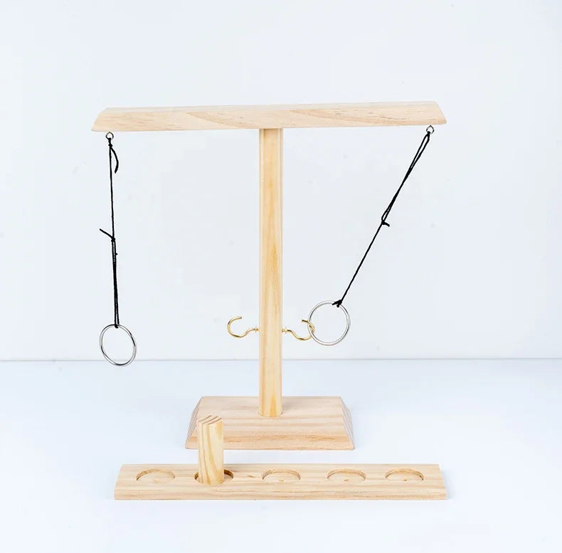 Ring Toss Game For Adults Hook And Ring Game Handmade Wooden Toss Game For Adults Outdoor Indoor Games Patio Decor Yard Games