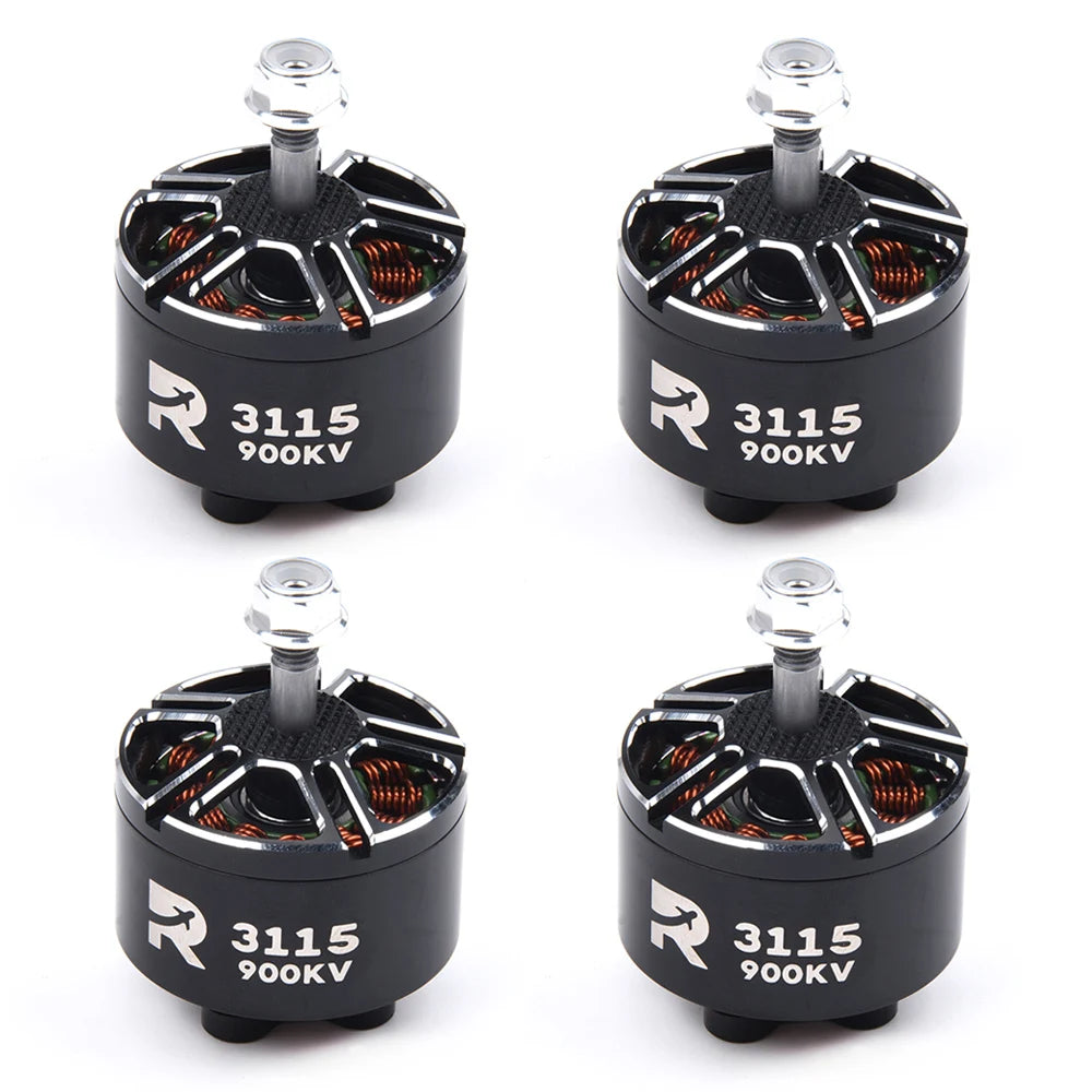 3115 900KV 3-6S Brushless Motor for RC Multirotor X-Class FPV Freestyle Mark4 APEX 9inch 10inch XL10 Long Range FPV Frame Kit