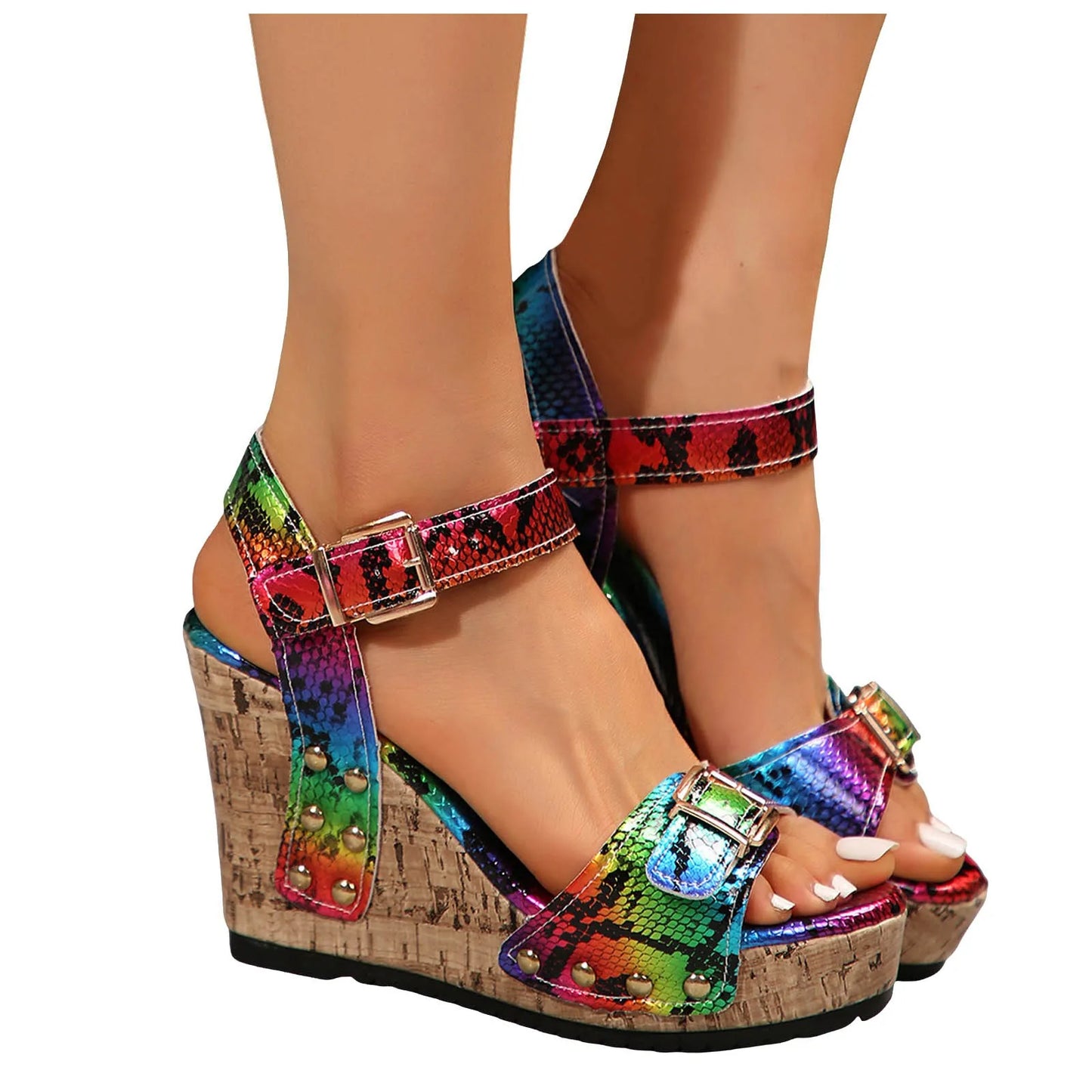Women Sandals Summer Hollow Out Roman Shoes New Casual Slipper Lady Slides With Square Head Zapatos Mujer 2024 Tendencia