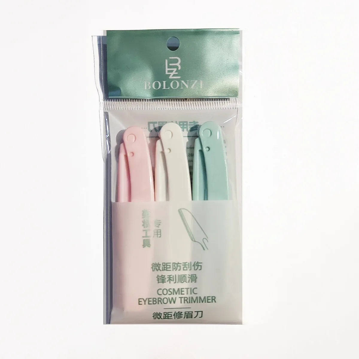 1/3pc Safe Folding Ladies Face Shaver Eyebrow Trimmer Blade Anti-Scratch Razor Makeup Tools Eyebrow Trimmer Face Razor for Women