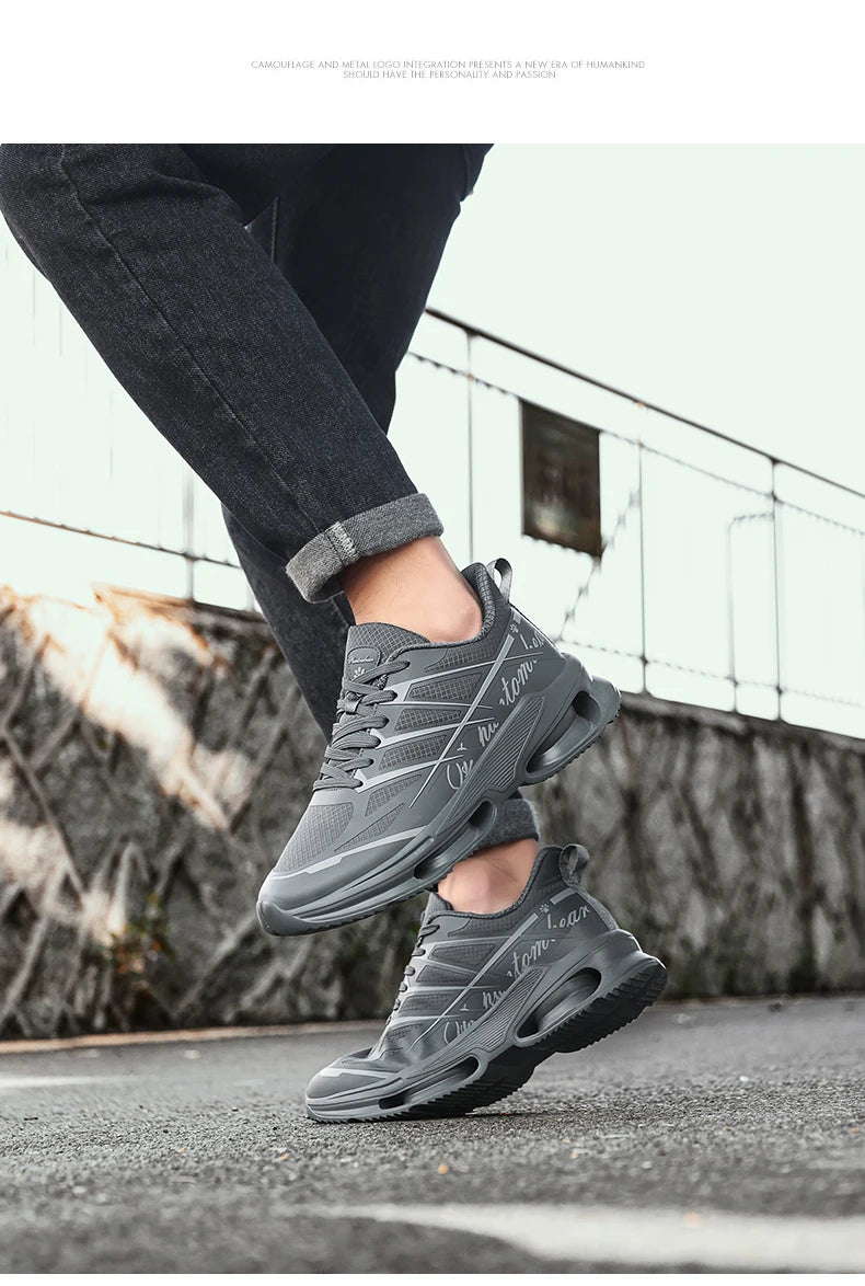 Men'S Sports Shoes Are Hot Selling Shock-Absorbing Lightweight Comfortable Breathable Outdoor Wear-Resistant Running Shoes - Belvar