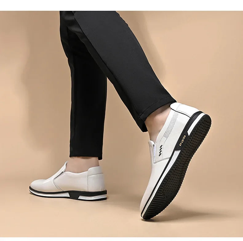 2024Shoes for Men Designer Loafers High Quality Adult Moccasins Men Driving Shoes Male Footwear Men's Formal Shoes - Belvar