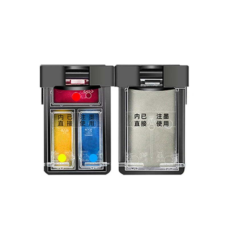 Refillable 62 62XL Ink Cartridge Remanufactured for HP62XL for HP 5540 5640 7640 5646 5546 5541 5542 5543 Officejet 5740 Printer