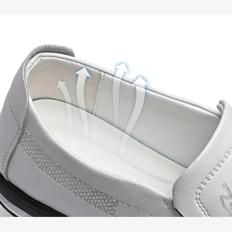 2024Shoes for Men Designer Loafers High Quality Adult Moccasins Men Driving Shoes Male Footwear Men's Formal Shoes - Belvar