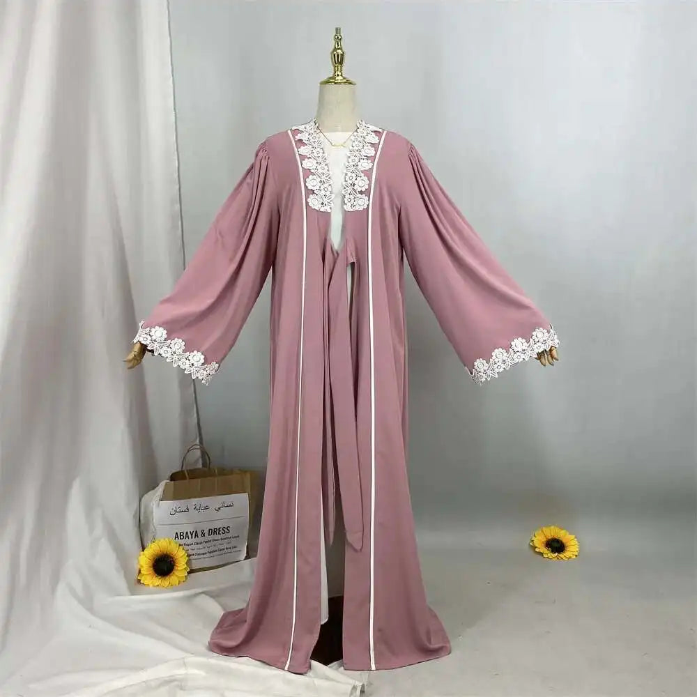 2025 Luxury Dubai Abaya Dress for Muslim Women Ramadan Eid Nida Arabia Holiday dress Jalabiya Clothing Islamic Modest Long Robe