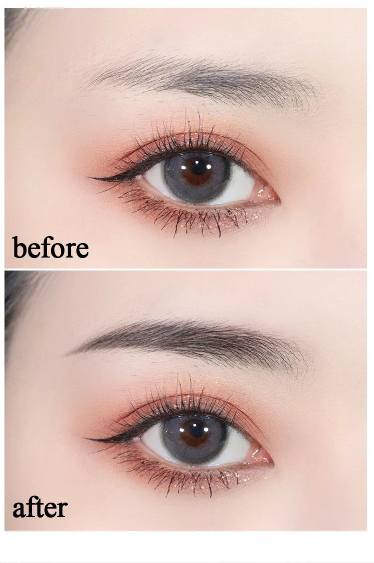 1/3/5/10pcs Ultra-fine Eyebrow Pencil 2mm Line Smooth Soft Eyebrow Pencil Brown Waterproof Long Lasting Make-up Pen with Brush