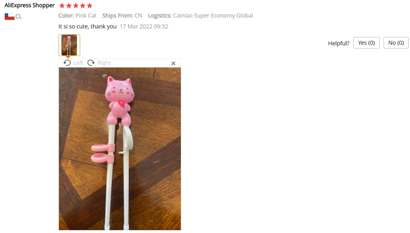 1pcs Cute Cat Kids Chopsticks Toddler for Kids Learning Training Chopsticks Aids Sushi Chopsticks Learner Helper Kids Favors
