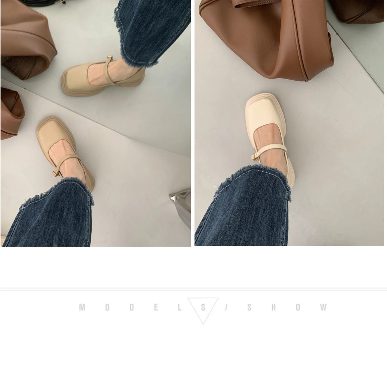 Korean Shoes Female Footwear Square Toe British Style Oxfords Women's 2025 Dress Comfortable Preppy Leather Retro Summer New Med - Belvar