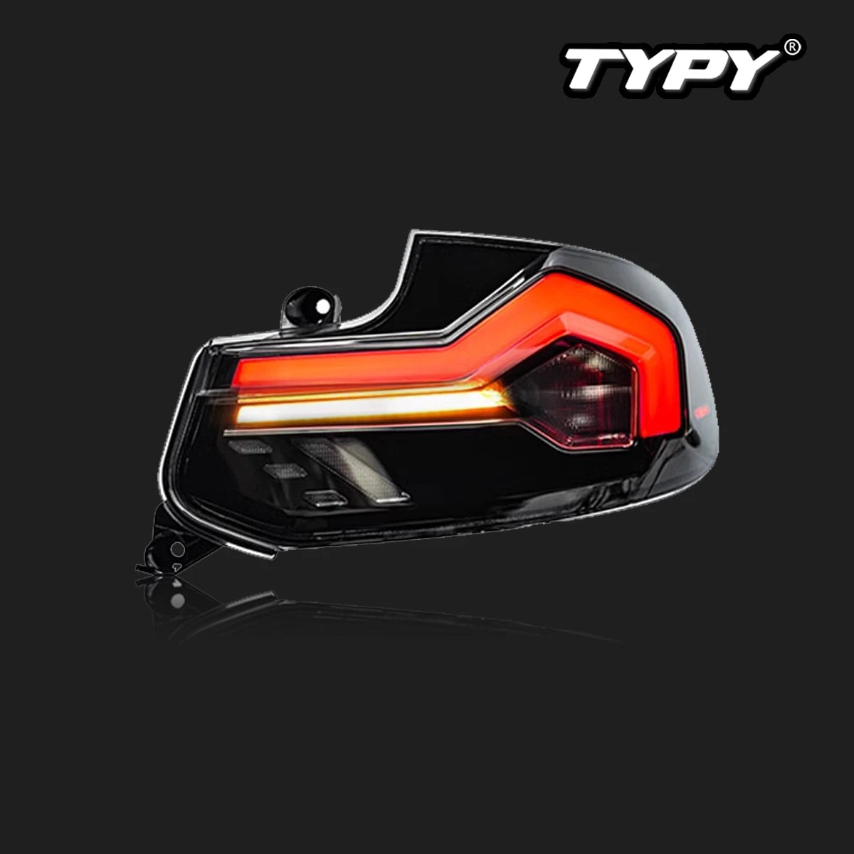 TYPY Car Lights LED Rear Lamps For BMW 2 Series F22 Taillights Assembly 220i 225i M2 F23 F87 Dynamic DRL Turn Signals Plug Play