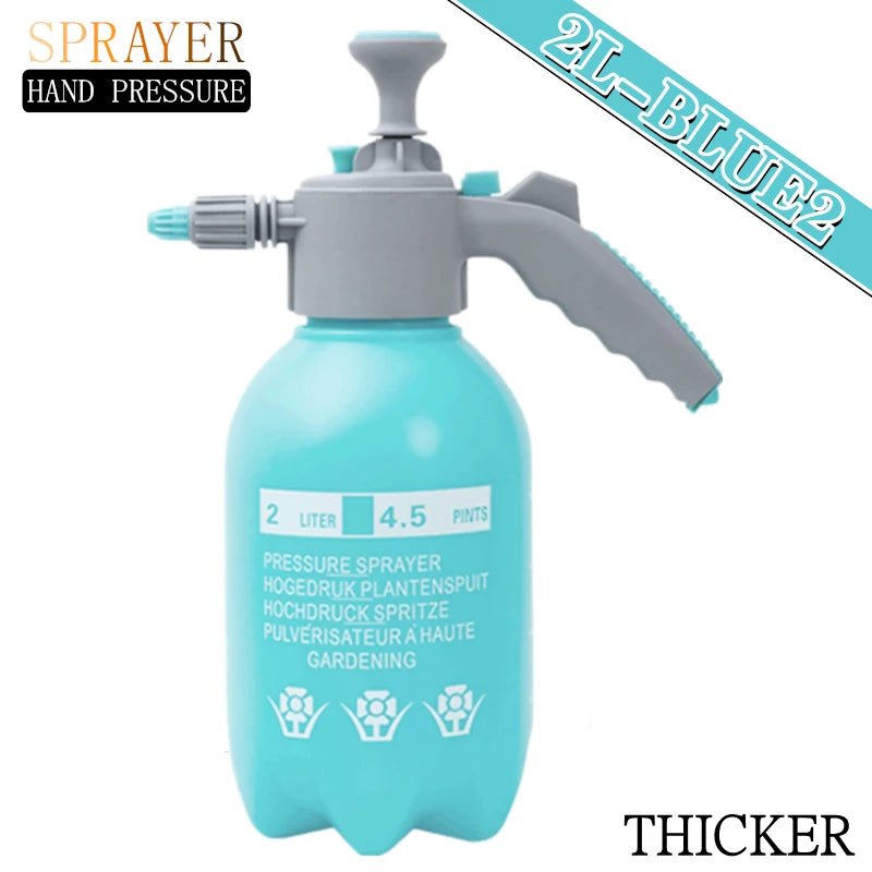 0.8-3L Hand Pressure Sprayer Air Pump Spray Bottle for Gardening Car Cleaning Disinfection Water Sprayer Garden Irrigation Tools