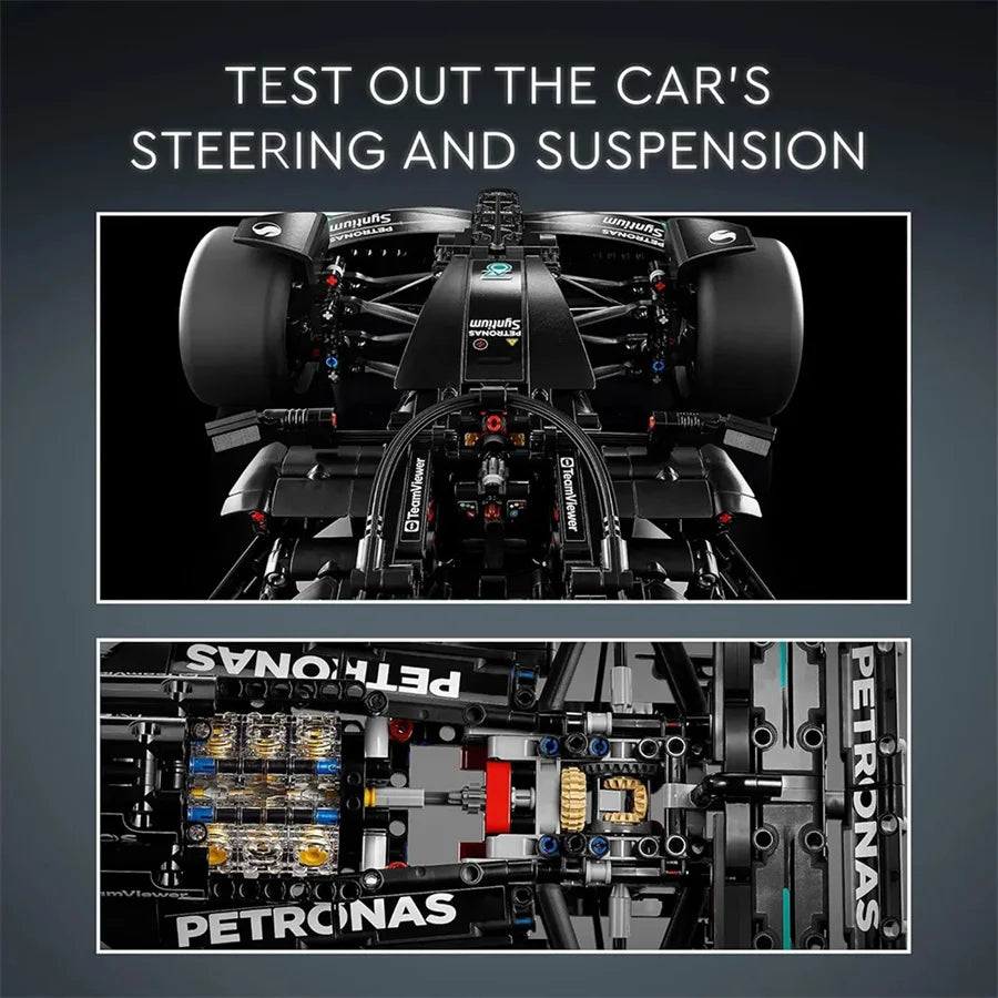 1642Pcs Technical Speed Race F1 W14 E Performance Car 42171 Building Blocks Set Model Bricks Vehicle Toys Gifts For Adult Boy