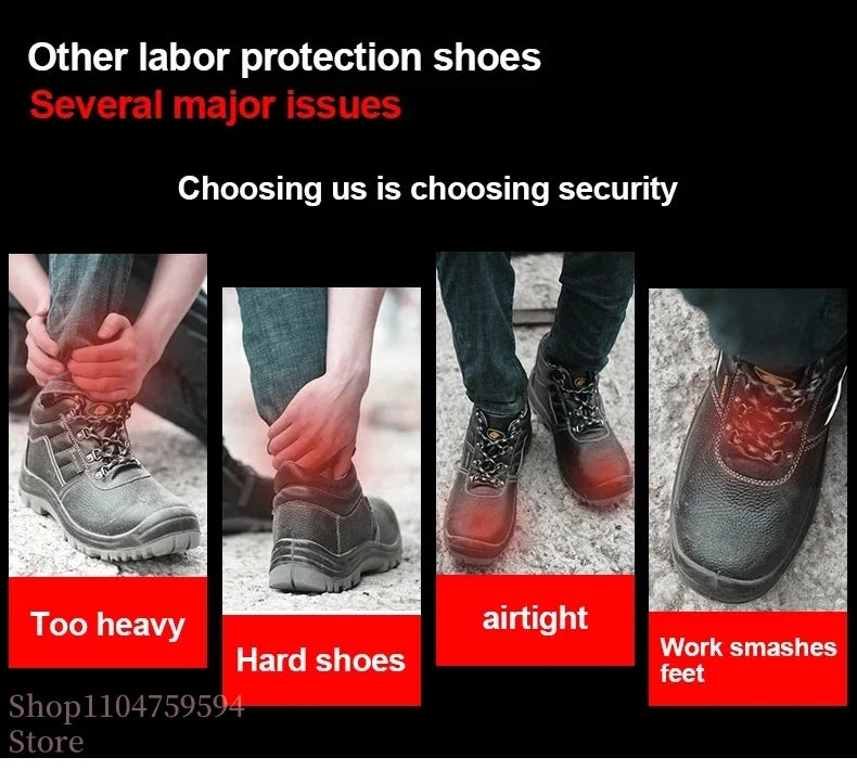 Steel safety shoes designed for men provide durable and stylish protection. Work boots combine functionality with comfort - Belvar