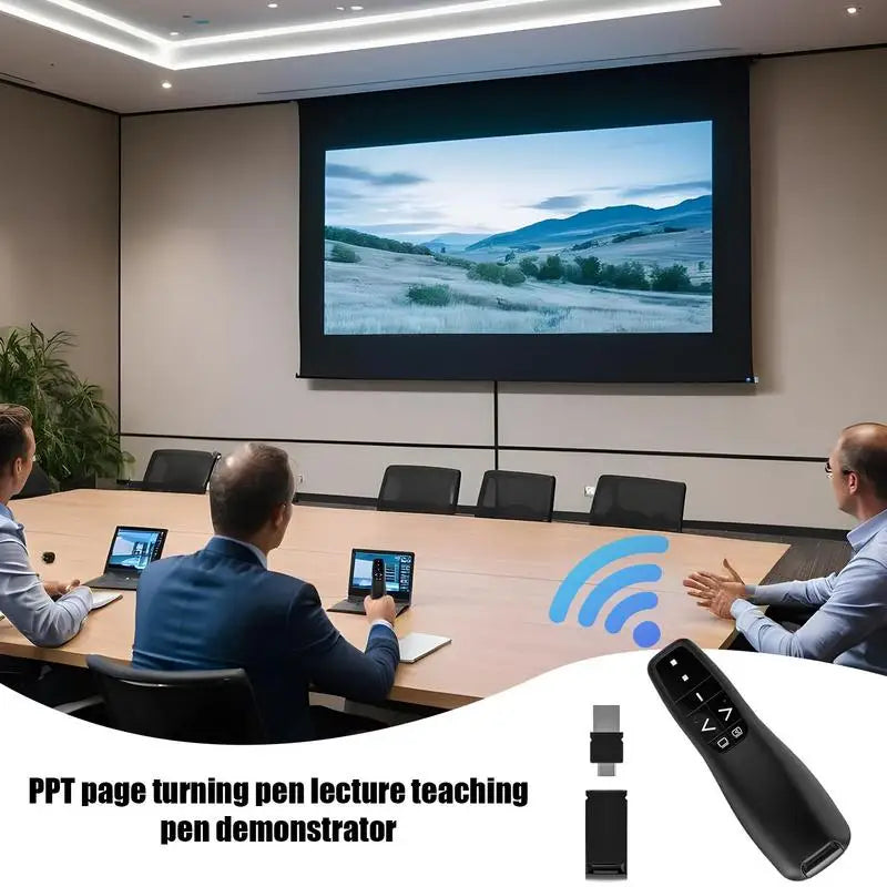 Presentation Clicker Wireless Pointer Clicker For Presentation Remote Control Presenter Pointer PPT Slide Advancer Pen For