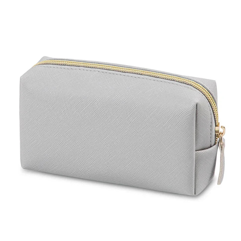 1pcs PU Leather Portable Toiletry Bags Waterproof Travel Make Up Bags for Women Small Medium Large Cosmetic Organizer Bags