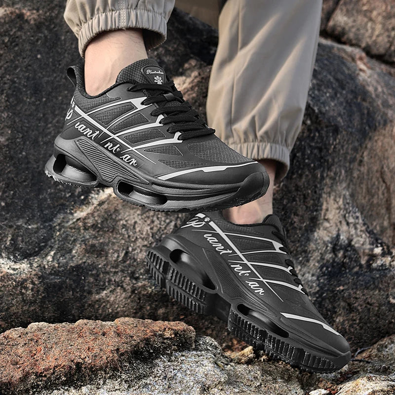 Men'S Sports Shoes Are Hot Selling Shock-Absorbing Lightweight Comfortable Breathable Outdoor Wear-Resistant Running Shoes - Belvar