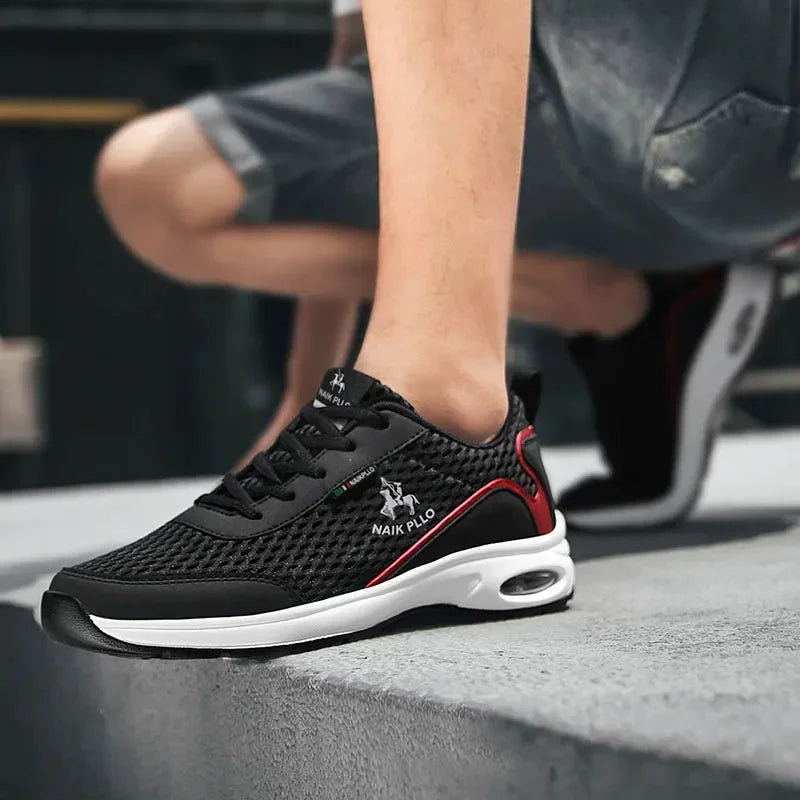 Shoes for Men's Casual Sports Shoes Fashion Breathable Outdoor Running Sneakers Comfortable Summer Walking Shoes Man Footwear - Belvar