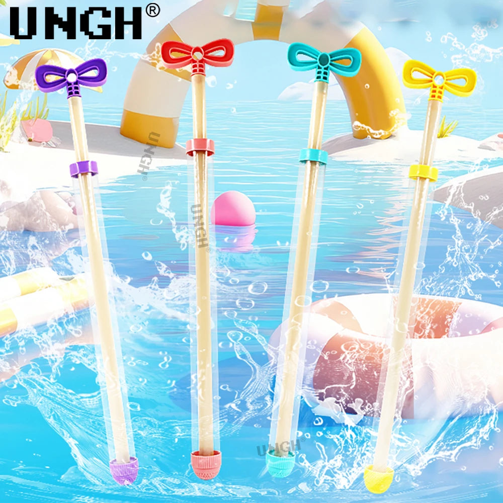 UNGH Fireworks Water Guns Toys Water Fights Pull-Out water gun Sea beach outdoor toy For Kids Children Boys Girls Adult Surprise