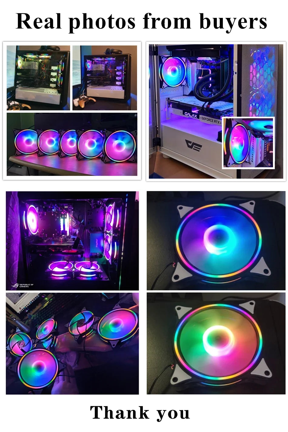 120mm Friador De Ventilador De Computador 6PIN RGB 12 Cm Silencioso Ventilador 5V RGB Velocidade De Ventilador Aura Sync