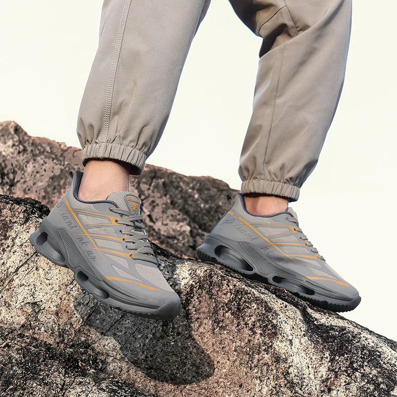 Men'S Sports Shoes Are Hot Selling Shock-Absorbing Lightweight Comfortable Breathable Outdoor Wear-Resistant Running Shoes - Belvar