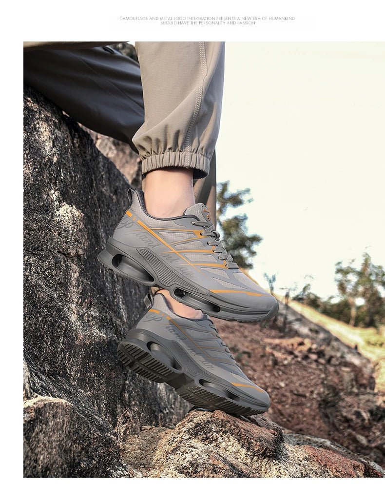 Men'S Sports Shoes Are Hot Selling Shock-Absorbing Lightweight Comfortable Breathable Outdoor Wear-Resistant Running Shoes - Belvar
