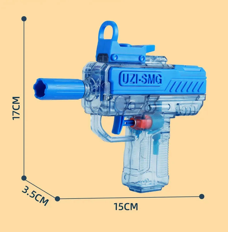 Summer Water Gun Non Electric Pistol High-pressure Full Automatic Shooting Water Beach Toy Gun for Kid Adult Interesting Game