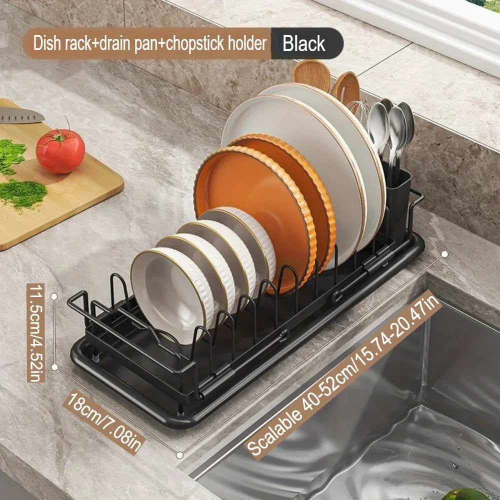 Kitchen Drain Bowl and Dish Rack - Used for chopsticks, dishes simple and practical fully functional basket Lightweight and tidy