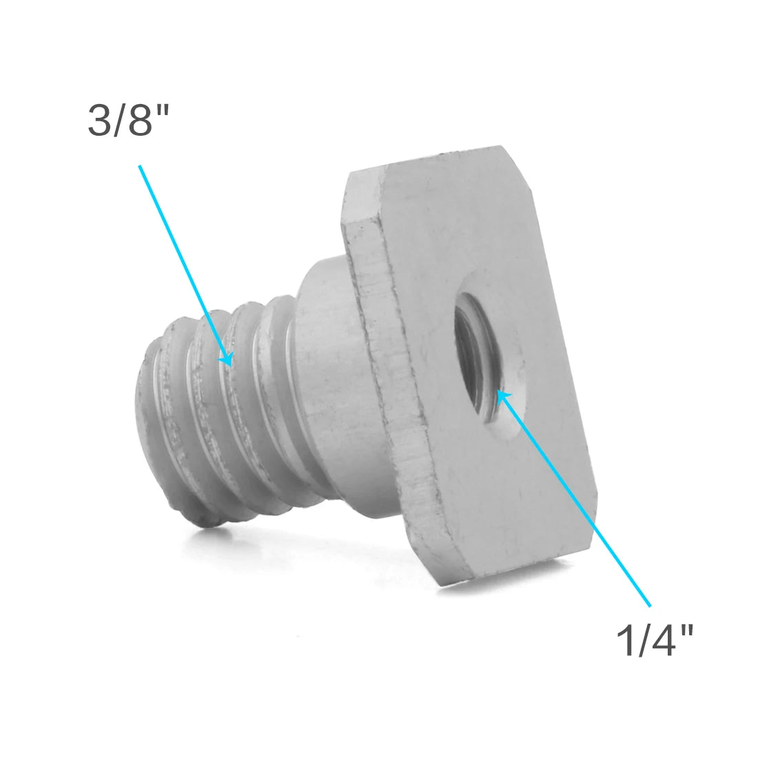 1/4 3/8 5/8"-27 M6 M5 M4 M10 Screw Converter Adapter Male Female for Tripod Microphone Flash Lights Projector SLR Camera Mount