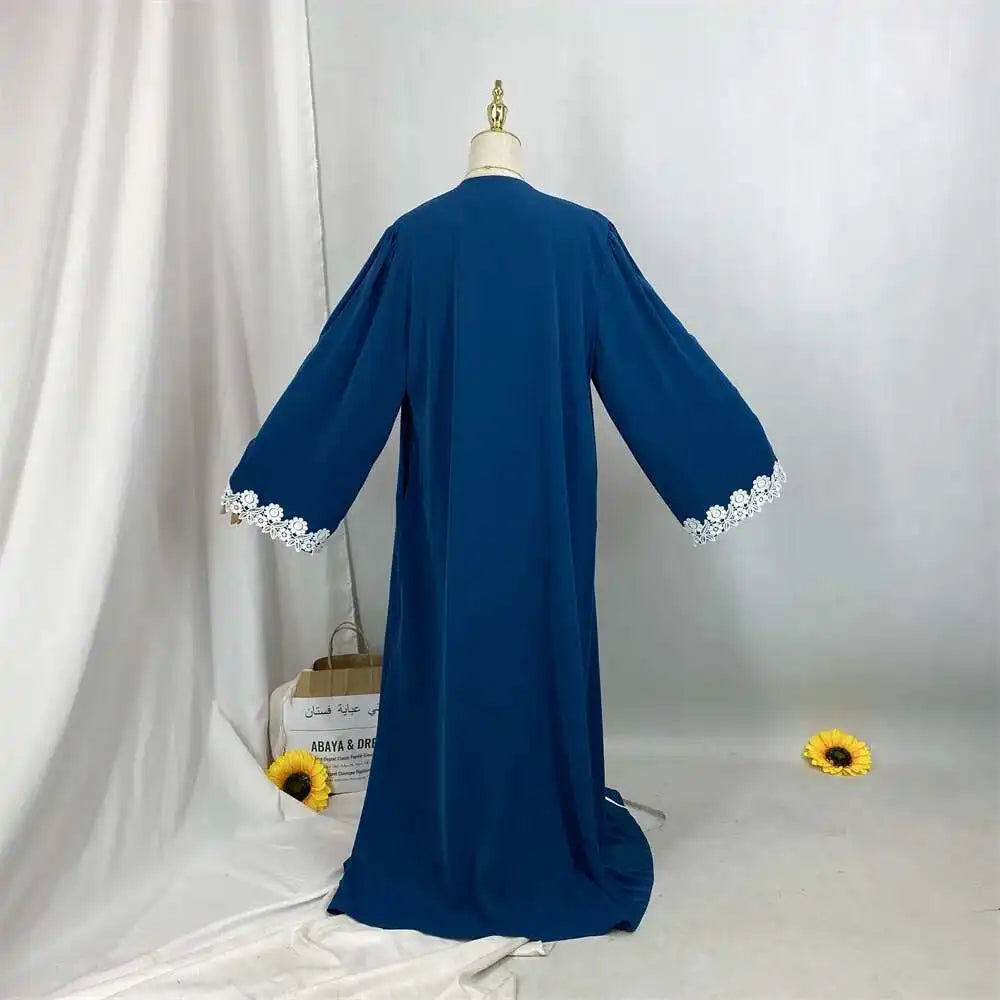 2025 Luxury Dubai Abaya Dress for Muslim Women Ramadan Eid Nida Arabia Holiday dress Jalabiya Clothing Islamic Modest Long Robe