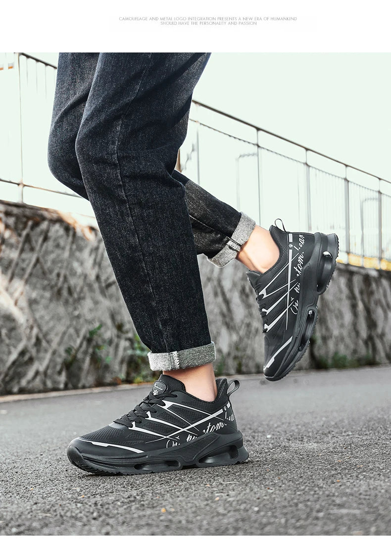 Men'S Sports Shoes Are Hot Selling Shock-Absorbing Lightweight Comfortable Breathable Outdoor Wear-Resistant Running Shoes - Belvar