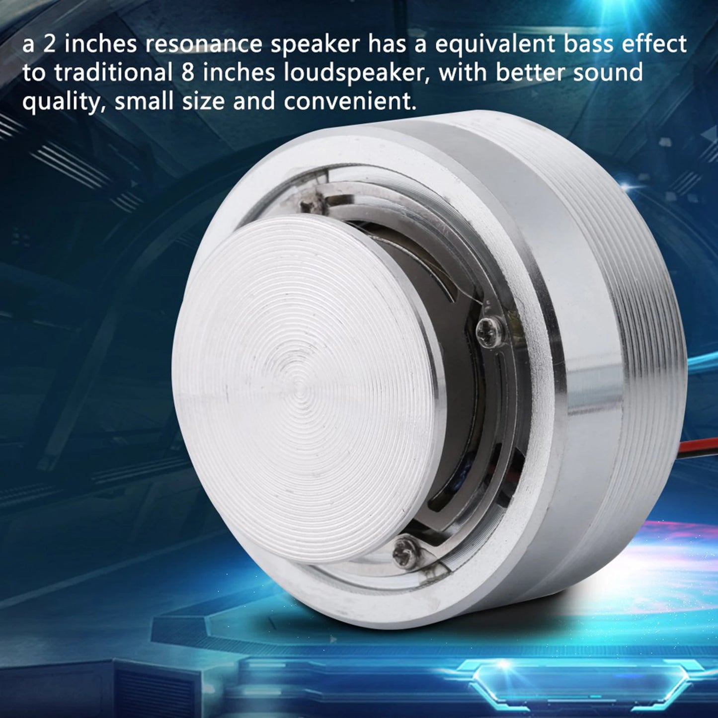 Speakers Vibration Speaker 50MM 2Inch All Frequency Resonance Speaker Vibration Strong Bass Louderspeaker