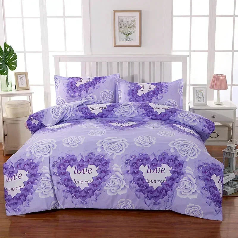 1pcs Geometric Pattern Bedding Fashion Printed Quilt Cover Multi Size Bed Sheets Soft Breathable Duvet Covers 이불커버