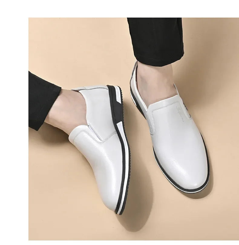 2024Shoes for Men Designer Loafers High Quality Adult Moccasins Men Driving Shoes Male Footwear Men's Formal Shoes - Belvar