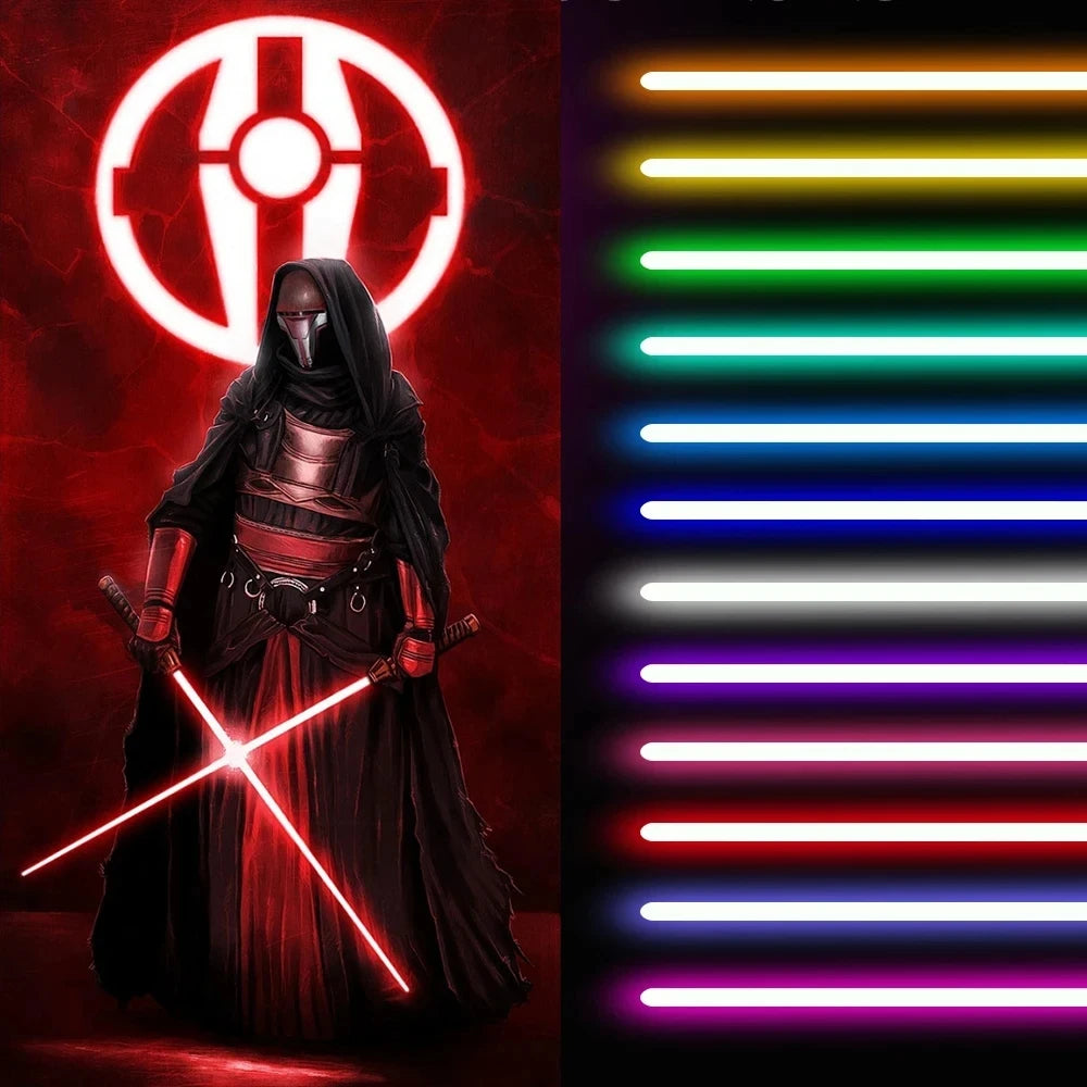 RGB Metal Lightsaber Laser Sword Toys Light Saber Espada Brinquedos Sabre De Luz Juguetes Kpop Lightstick Zabawki Oyuncak