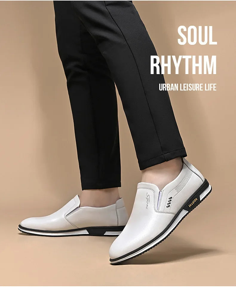 2024Shoes for Men Designer Loafers High Quality Adult Moccasins Men Driving Shoes Male Footwear Men's Formal Shoes - Belvar