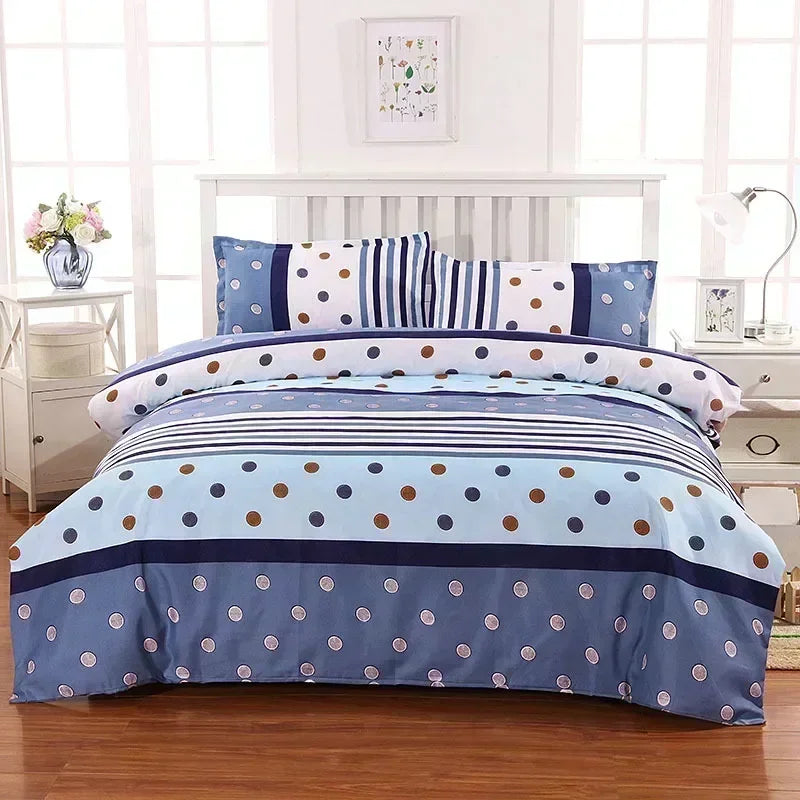 1pcs Geometric Pattern Bedding Fashion Printed Quilt Cover Multi Size Bed Sheets Soft Breathable Duvet Covers 이불커버