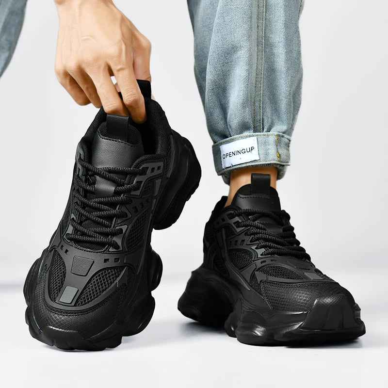 Men's Shoes Cool Platform Running Sneakers Men Fashion Good Large Size 48 Street Athletic Walking Sneakers For Men High Quality - Belvar