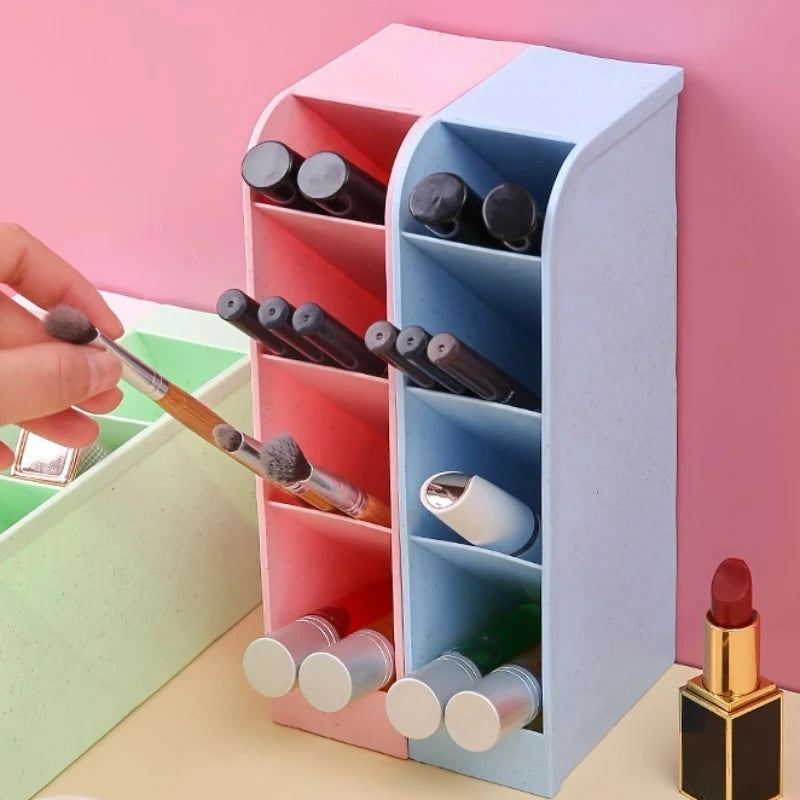 1pc Multi-Layer Pen Holder & Cosmetic Brush Storage Holder - Perfect for Office & School Supplies