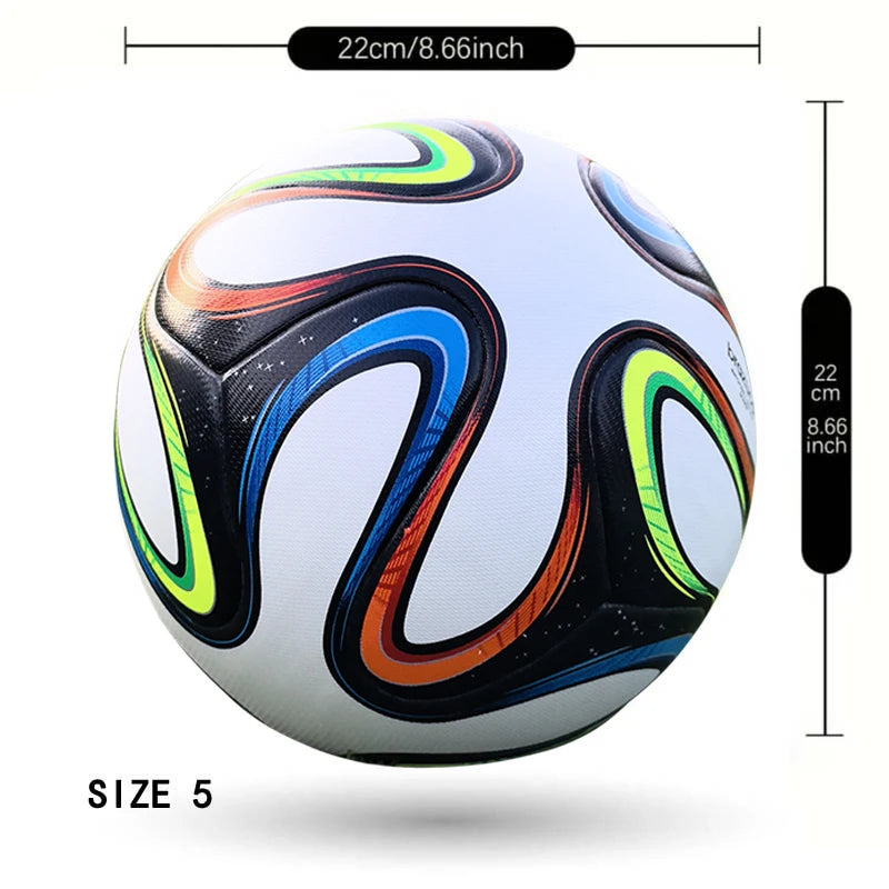 Soccer Ball Adult Professional Match balls Size 5 High Elasticity Outdoor Training Football Men And Women Futsal