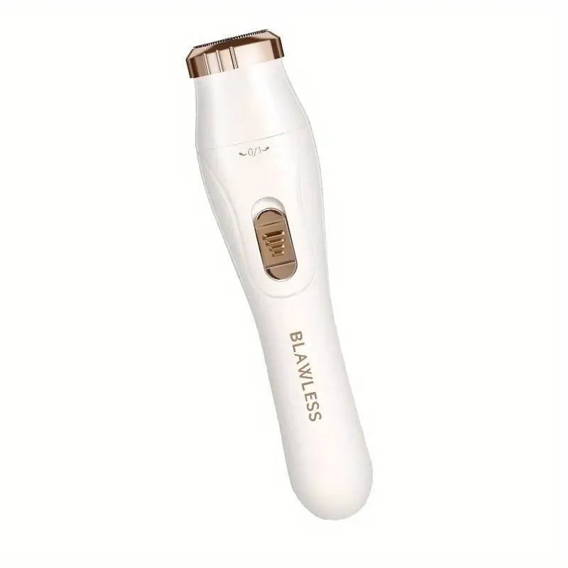 1pc Blissful 3-in-1 Electric Hair Removal Kit for Women - USB Rechargeable Facial Trimmer, Nose Hair Clipper, Full Body Epilator