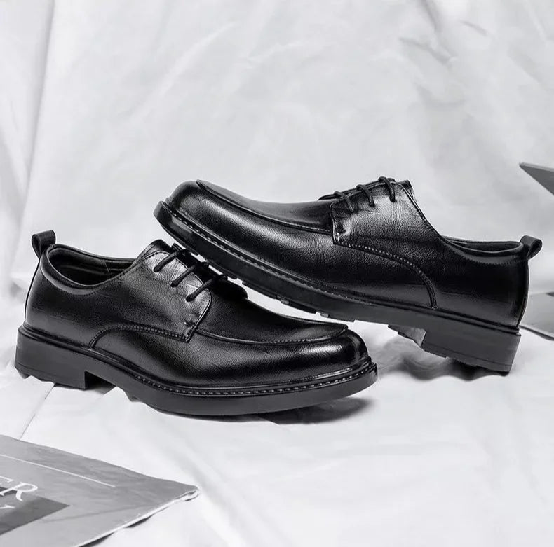 Social Shoe for Men New Dress Shoes Man Business Official 2024 Style Footwear Gentleman Cheap Liquidation Elegant and Classic 39 - Belvar