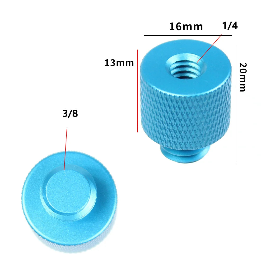 1/4 3/8 5/8"-27 M6 M5 M4 M10 Screw Converter Adapter Male Female for Tripod Microphone Flash Lights Projector SLR Camera Mount