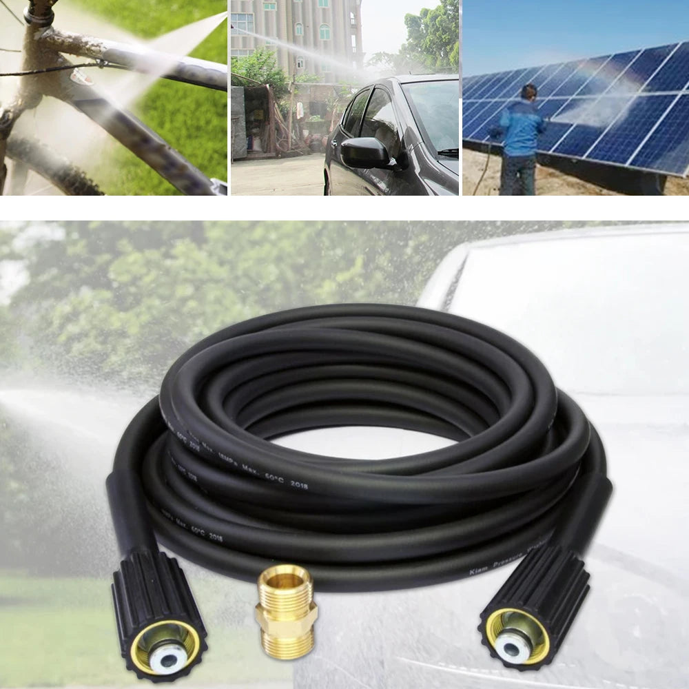 10m Extension Hose K Series High Pressure Washer Hose M22 Connector Female to Male 2025