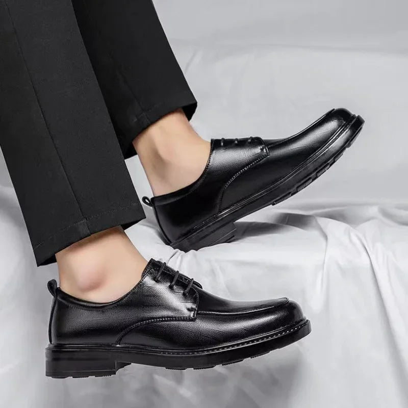 Social Shoe for Men New Dress Shoes Man Business Official 2024 Style Footwear Gentleman Cheap Liquidation Elegant and Classic 39 - Belvar