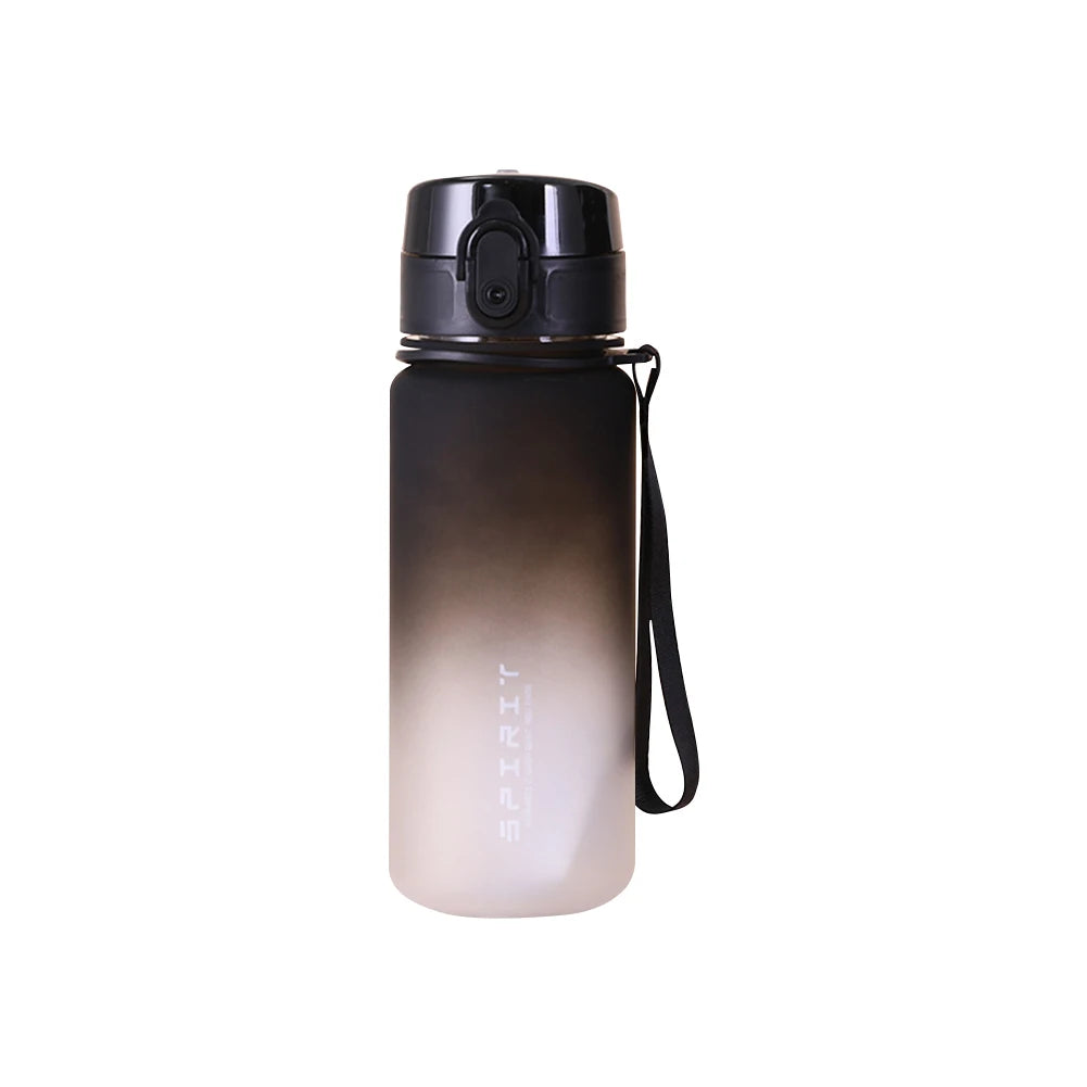 0.5L/0.75L/1L Sports Water Bottle High Capacity Plastic Fitness Portable Leakproof Drinking Bottle Camping Hiking Sports Cups