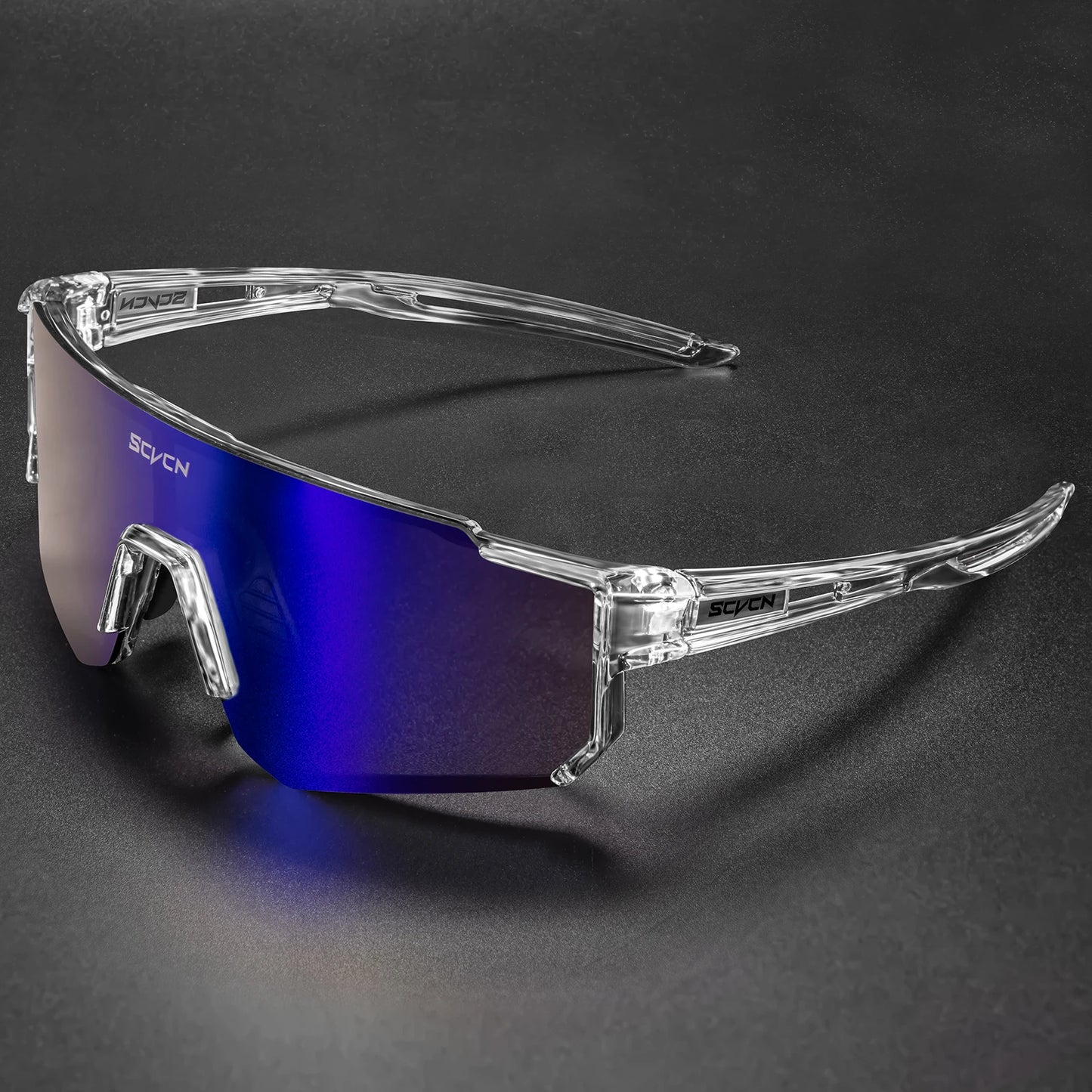 SCVCN Sunglasses for Men Sport Cycling Glasses Bike Mountain Bicycle Hiking Camping Golf UV400 Protection Glasses Women Baseball