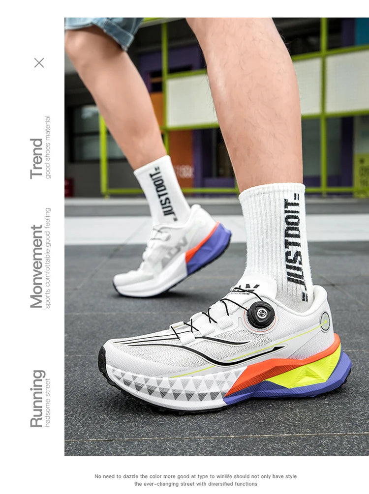 Steel-toed shoesMen's Running Shoes Fashionable Casual Large Size Summer Breathable Mesh Surface Wear Resistant Lightweight Spor - Belvar