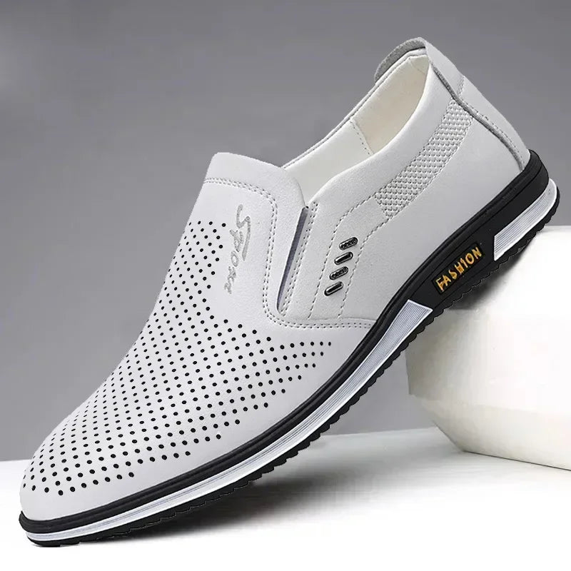 2024Shoes for Men Designer Loafers High Quality Adult Moccasins Men Driving Shoes Male Footwear Men's Formal Shoes - Belvar
