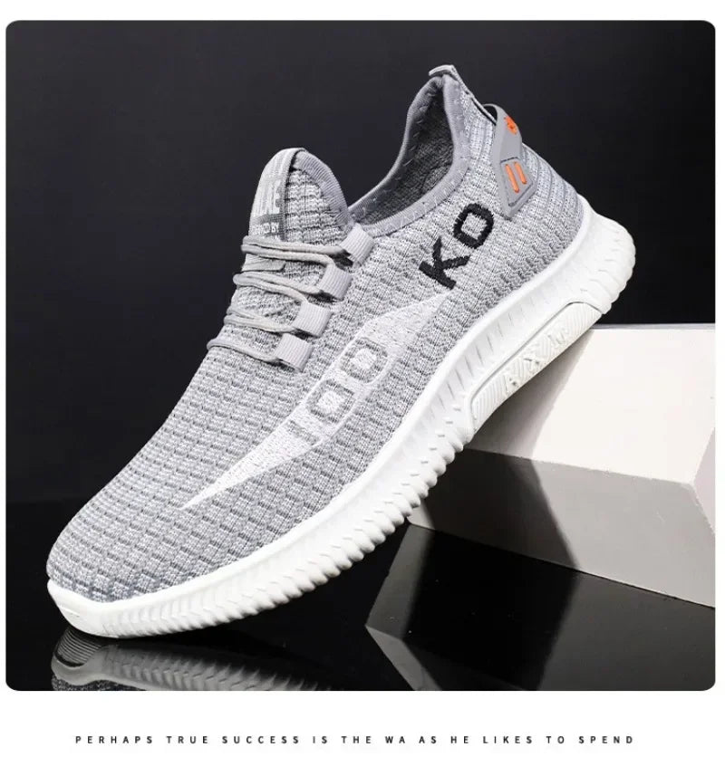 Men's Spring/Autumn Athletic Shoes: Breathable & Comfortable Casual Footwear for Sports Enthusiasts - Belvar